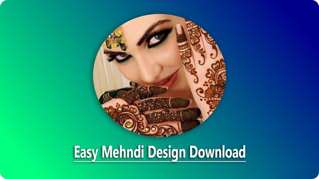 Simple and Easy Mehndi Design for Bride Free Download